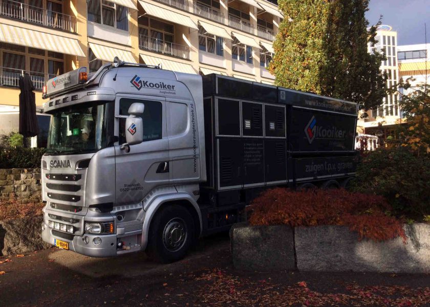 Zandzuigen serre Preston Palace Almelo