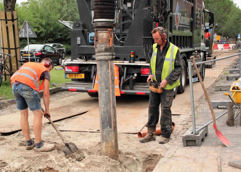 Vrijzuigen rioleringsbuizen Groningen