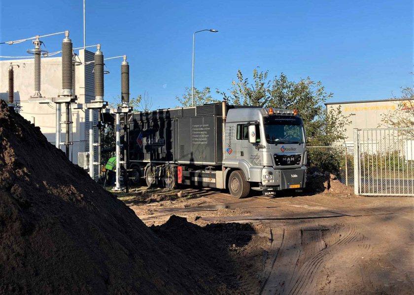 Kabels en leidingen vrijzuigen Barneveld