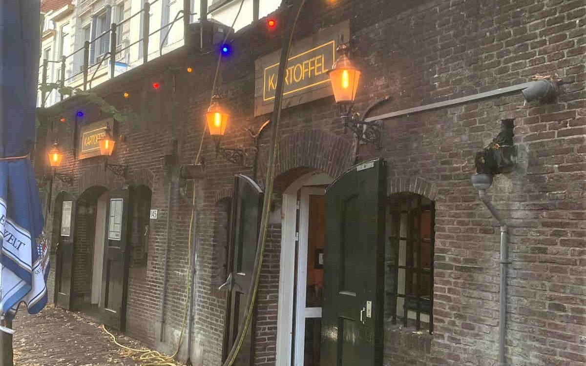 Argex korrels blazen kelder cafe in Utrecht