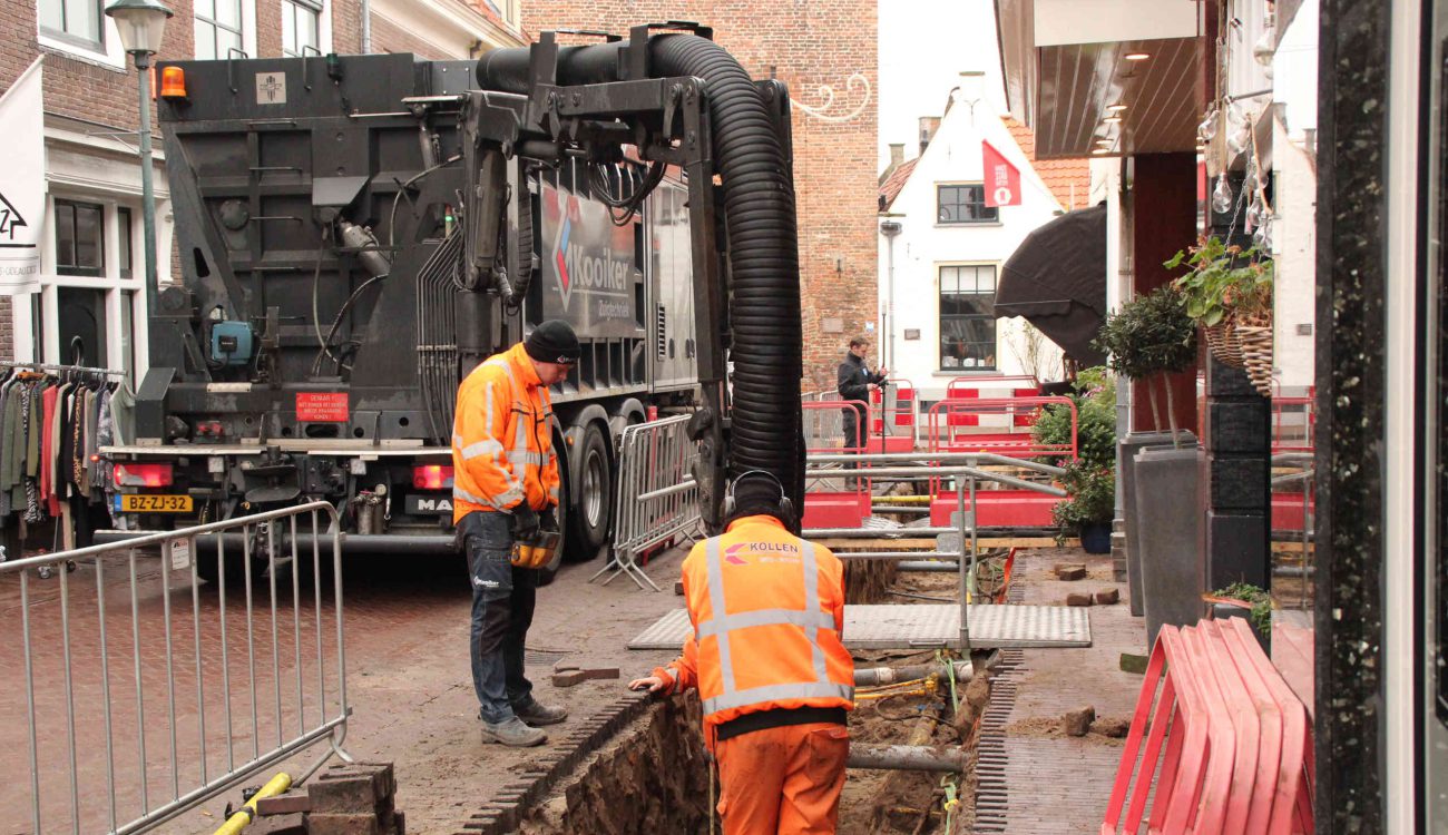 Kabels en leidingen chadevrij vrijzuigen Hattem