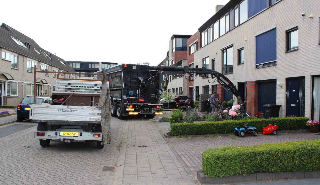 Kruipruimtes uitgraven in Purmerend