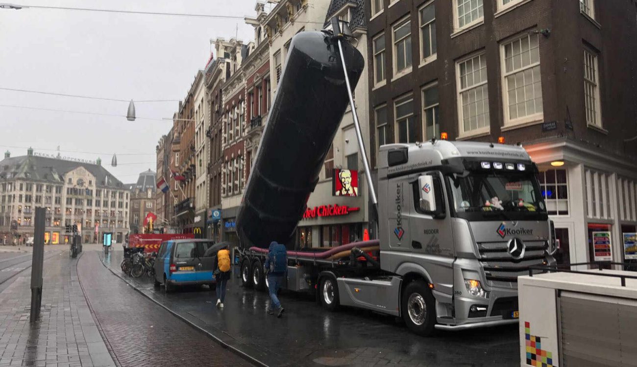 Schelpen isolatie centrum Amsterdam