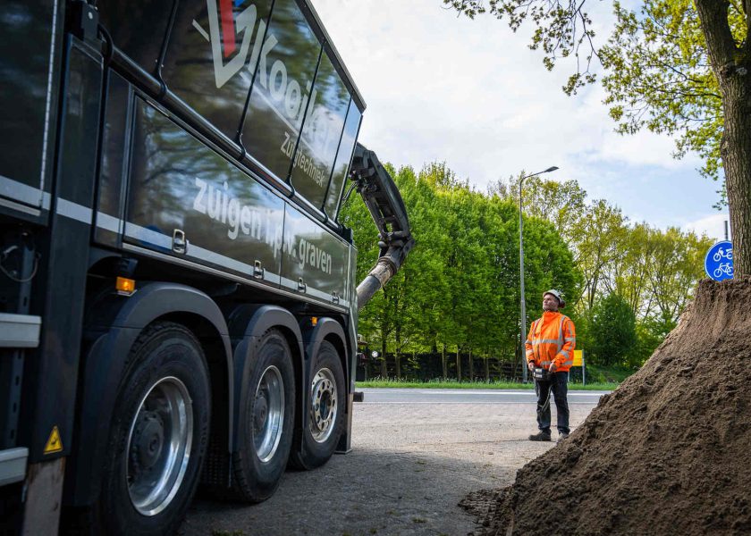 Tuingrond en grond afvoeren