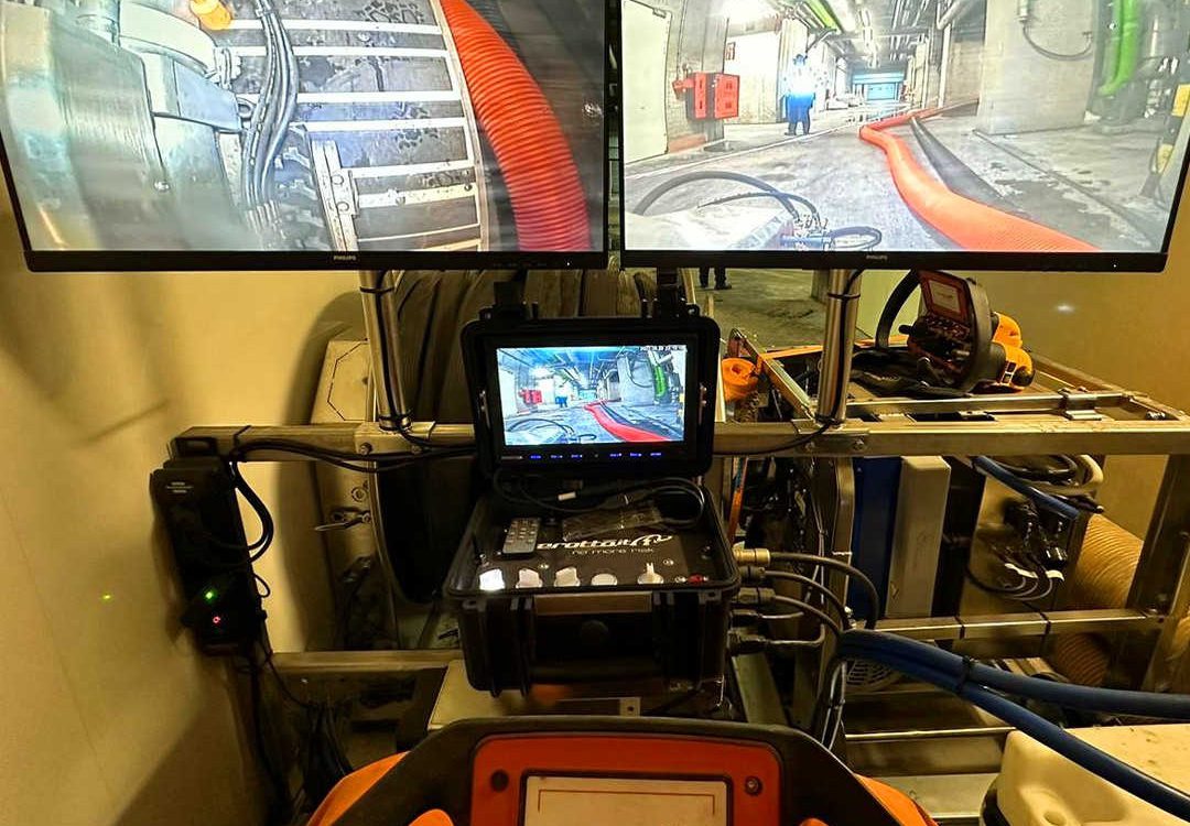 Monitoren van zuigrobot