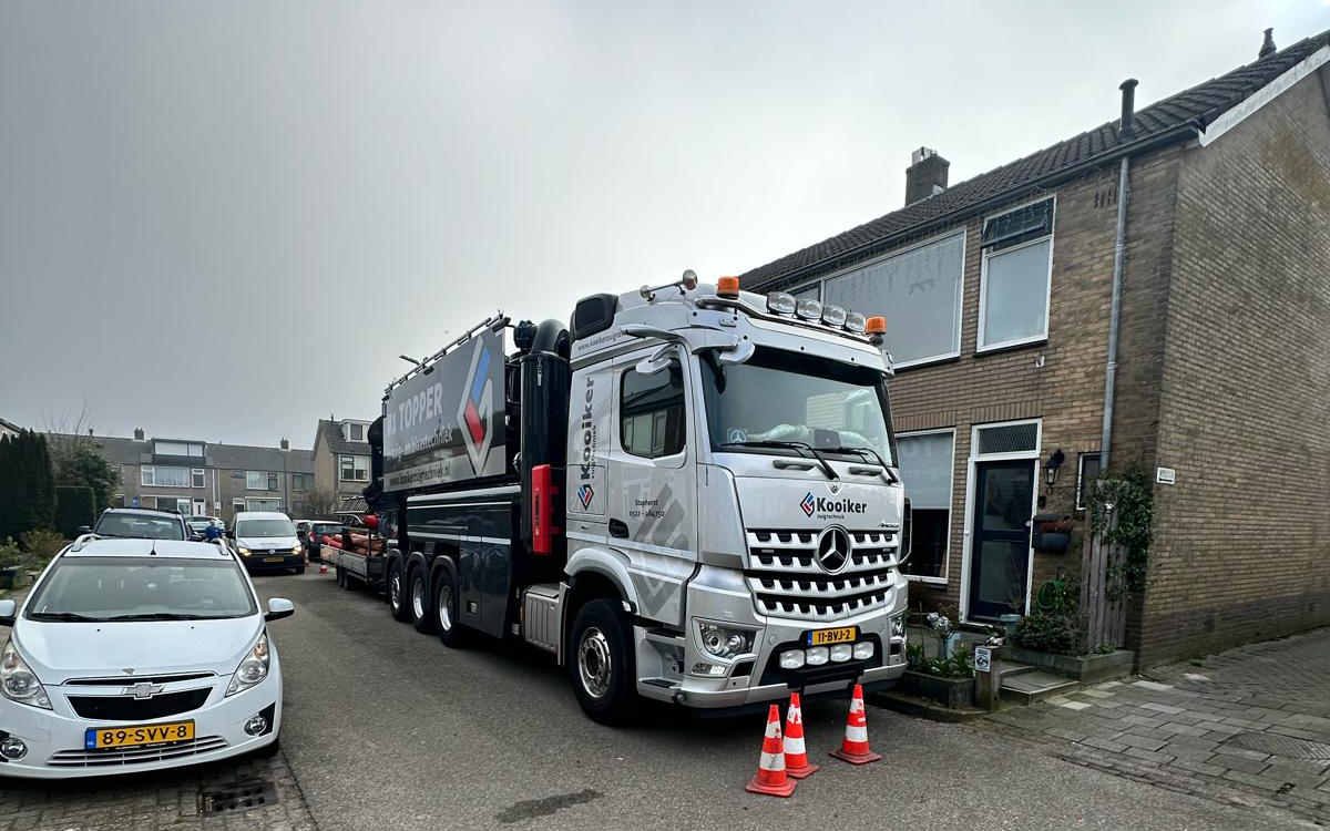 Schoonmaken kruipruimte met zuigtechniek in Lopik