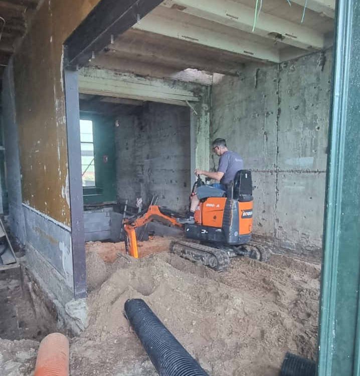 Doorkijkje bij werkzaamheden Klokkenhuis Meppel