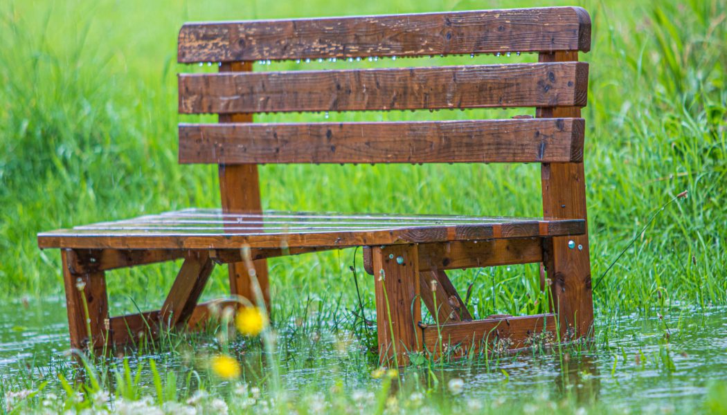 Wateroverlast in de tuin door bodemdaling